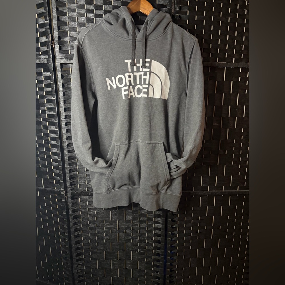 Men’s Charcoal Gray North Face  Hoodie